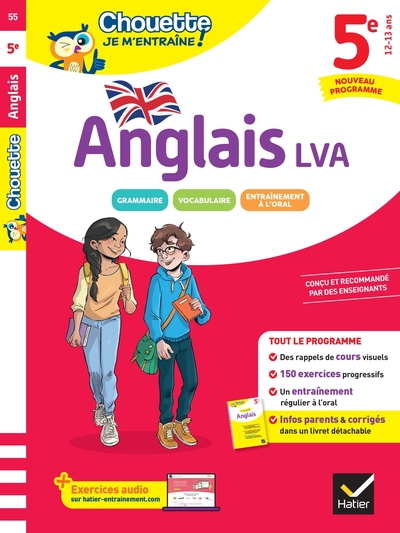 Picture of Chouette - Anglais 5e - LV1 (A1+, A2) - Nouveau programme
