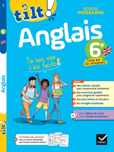 Image de Ton cahier d'entraînement - Anglais 6e Nouveau programme