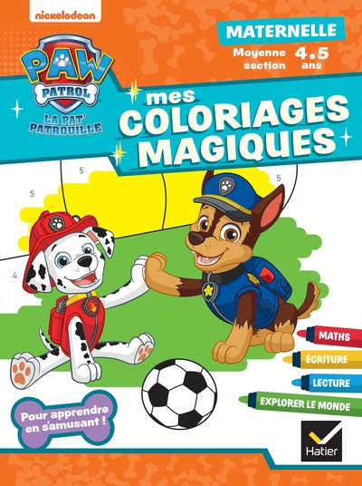 Picture of Mon coloriage magique Pat'Patrouille MS - 4 ans