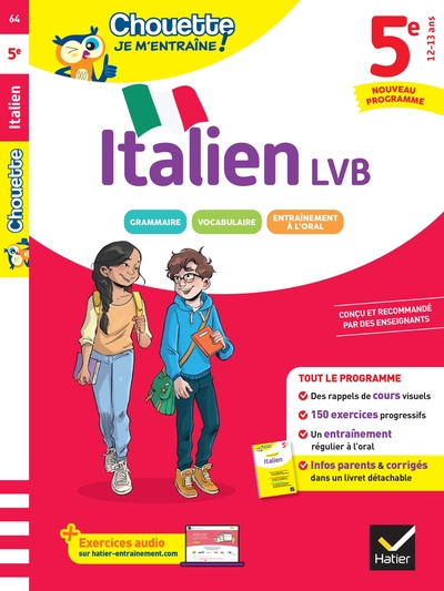 Picture of Chouette - Italien 5e - LV2 (A1 vers A2) - Nouveau programme