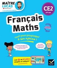 Picture of Français et Maths CE2 - Nouveau programme - Cahier de soutien avec des vidéos