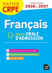 Picture of Français - CRPE 2025 - Epreuve orale d'admission
