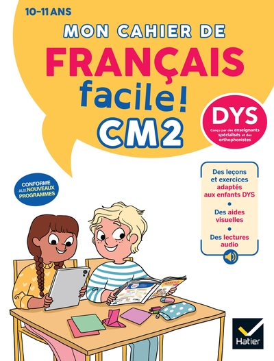 Picture of Mon cahier de Français facile DYS CM2 - Nouveau Programme