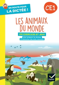 Image de En route pour la dictée ! CE1 - Les animaux du monde - Ed. 2024 - Cahier de l'élève