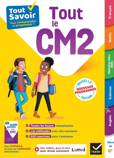 Picture of Tout Savoir CM2 - Tout-en-un - Nouveaux Programmes