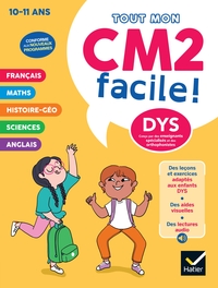 Picture of Mon CM2 facile ! Adapté aux enfants DYS ou en difficulté d'apprentissage - Nouveau programme