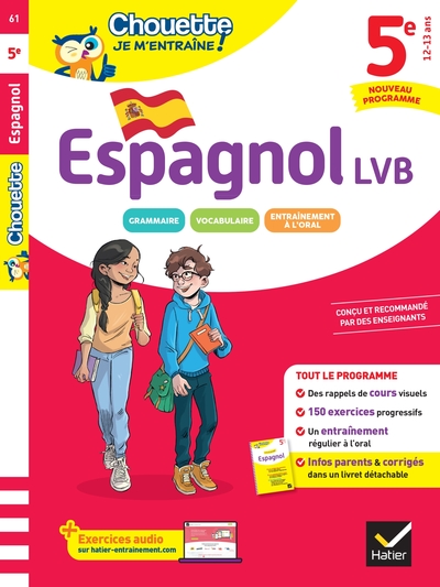Picture of Chouette - Espagnol 5e - LV2 (A1 vers A2) - Nouveau programme