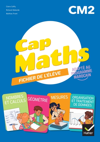 Image de Cap Maths Maroc CM2 - Ed. 2026 - Fichier élève