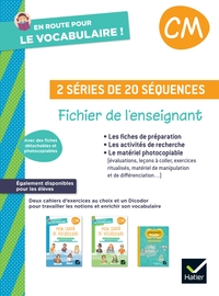 Picture of En route pour le vocabulaire CM - Ed. 2024 - Fichier de l'enseignant
