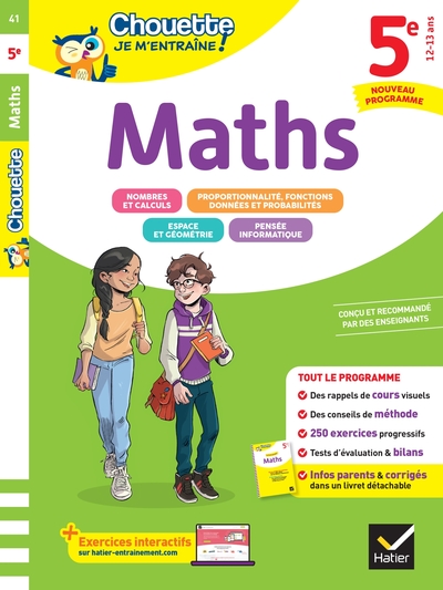 Picture of Chouette - Maths 5e - Nouveau programme