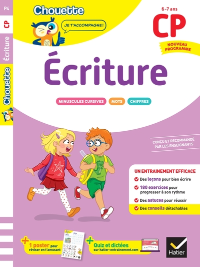 Picture of Ecriture CP - Cahier de soutien nouveau programme