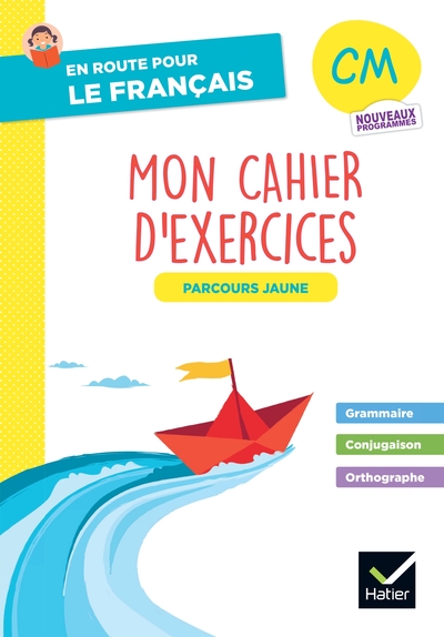 Picture of En route pour le Français - CM - Cahier de grammaire-orthographe - Parcours jaune - Ed. 2026