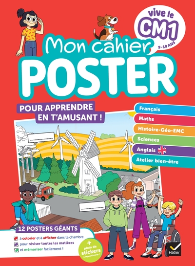 Picture of Vive le CM1 - Mon cahier poster