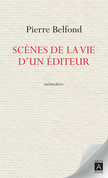 Image de Scènes de la vie d'un éditeur - Mémoires