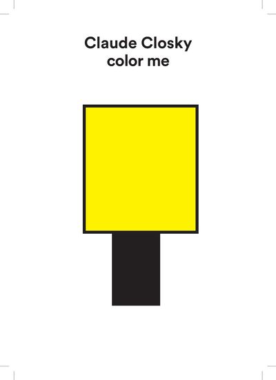 Picture of Claude Closky - Color me