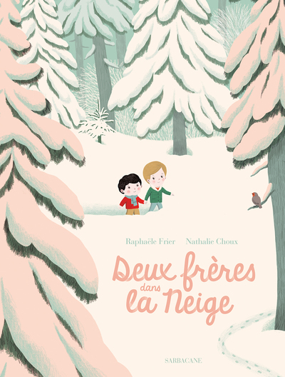 Image de Deux frères dans la neige