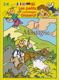 Picture of La montagne - Petits coloriages