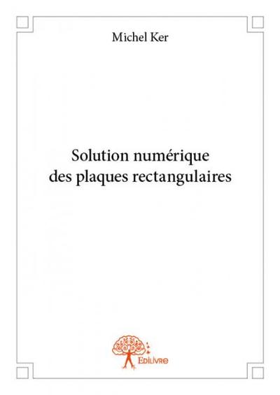 Image de Solution numérique des plaques rectangulaires