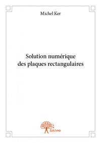 Image de Solution numérique des plaques rectangulaires