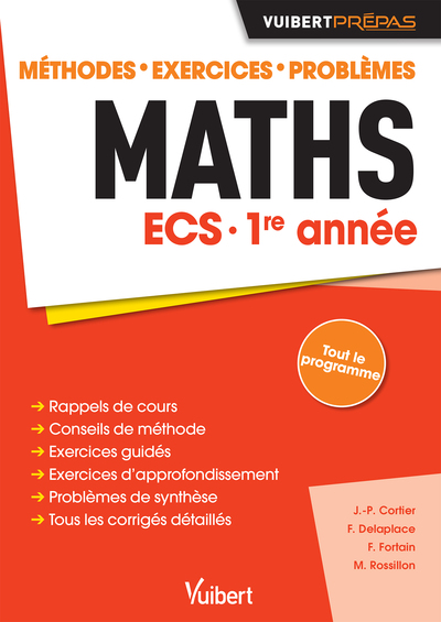 Image de Maths ECS 1re année