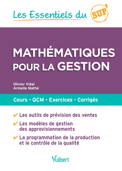 Picture of Mathématiques pour la gestion