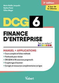 Image de DCG 6 - Finance d'entreprise : Manuel et Applications - Réforme 2026-2027
