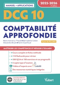 Picture of DCG 10 - Comptabilité approfondie : Manuel et Applications 2025-2026