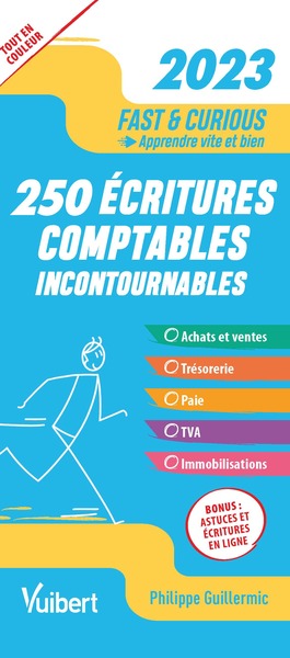 Picture of Fast & Curious 250 écritures comptables 2023 incontournables