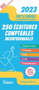 Picture of Fast & Curious 250 écritures comptables 2023 incontournables