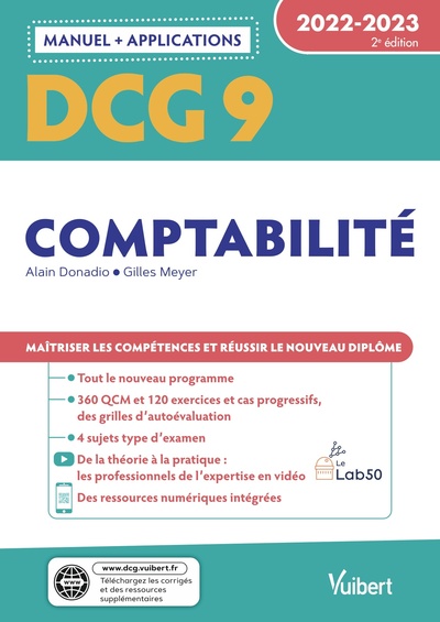 Picture of DCG 9 - Comptabilité : Manuel et Applications 2022-2023
