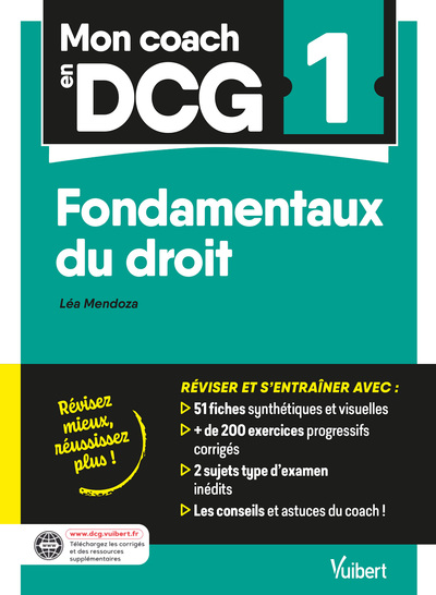 Image de Mon coach en DCG 1 : Introduction au droit - Réforme 2026