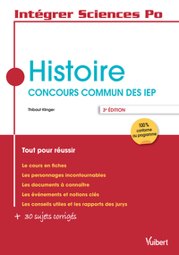Picture of Histoire - Concours commun des IEP