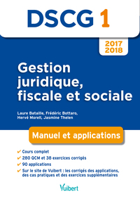 Picture of DSCG 1 Gestion juridique, fiscale et sociale 2017-2018