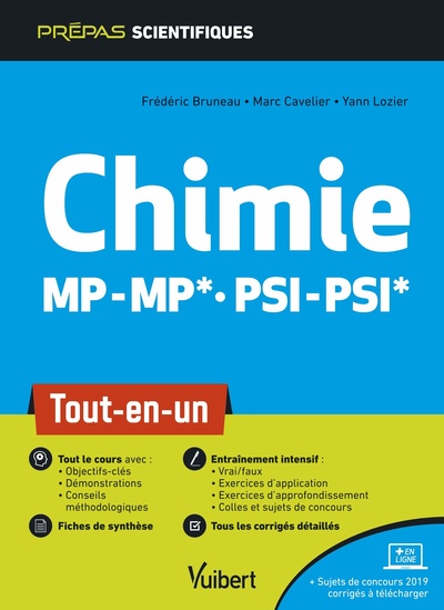 Image de Chimie MP/MP* PSI/PSI* - Tout-en-un