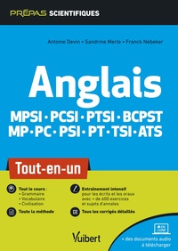 Image de Anglais MPSI - PCSI - PTSI - BCPST - MP - PC - PSI - PT - TSI - ATS - Tout-en-un