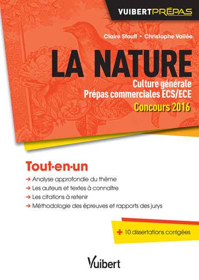 Image de La nature. Culture générale. Prépas commerciales ECS/ECE