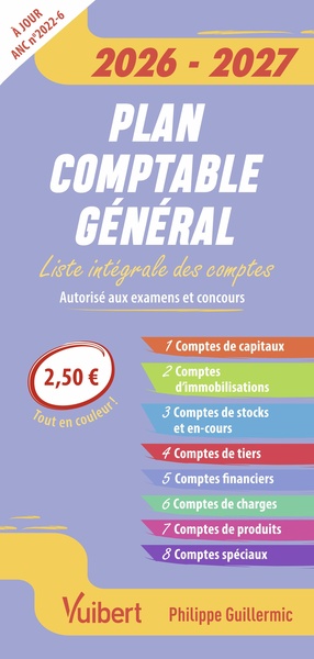 Image de Plan comptable général 2026-2027 (autorisé aux examens et concours)