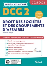 Image de DCG 2 - Droit des sociétés et des groupements d'affaires : Manuel et Applications 2021-2022