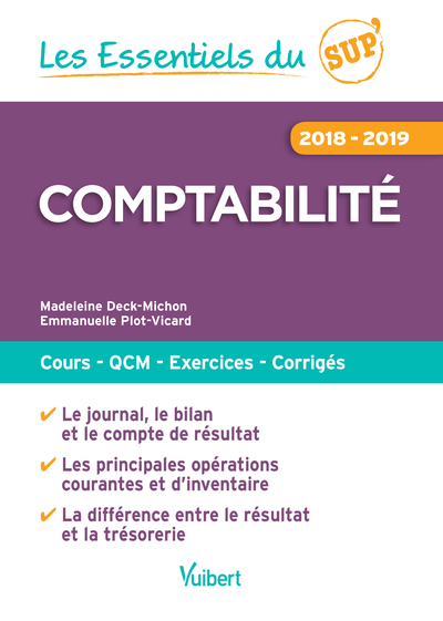 Picture of Les Essentiels du Sup : comptabilité 2018-2019