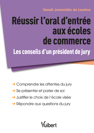 Picture of Réussir l'oral d'entrée aux écoles de commerce