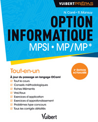 Image de Option informatique MPSI-MP/MP* (2e édition actualisée)