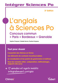 Picture of L'anglais à Sciences Po - Tout pour réussir