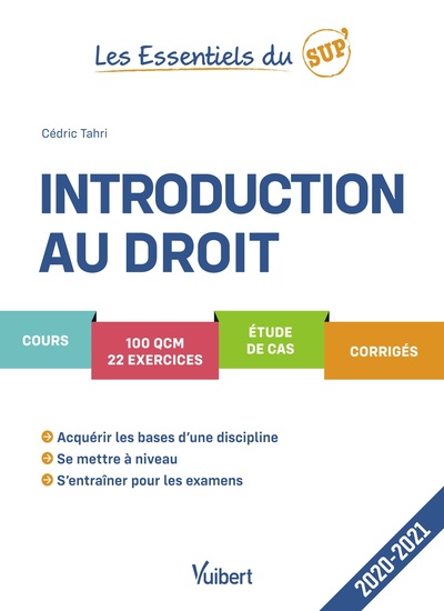 Picture of Les Essentiels du Sup : Introduction au droit 2020/2021
