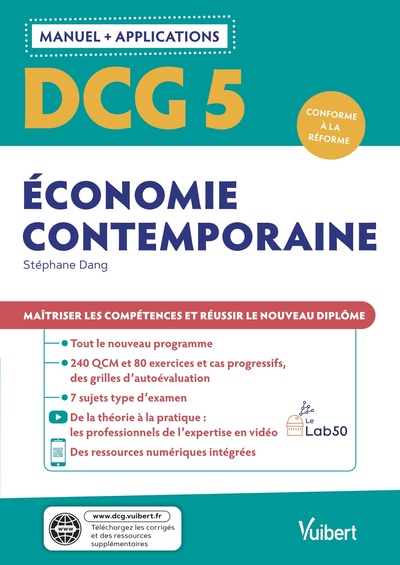 Picture of DCG 5 - Économie contemporaine : Manuel et Applications