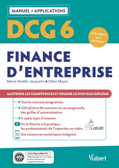 Image de DCG 6 - Finance d'entreprise : Manuel et Applications