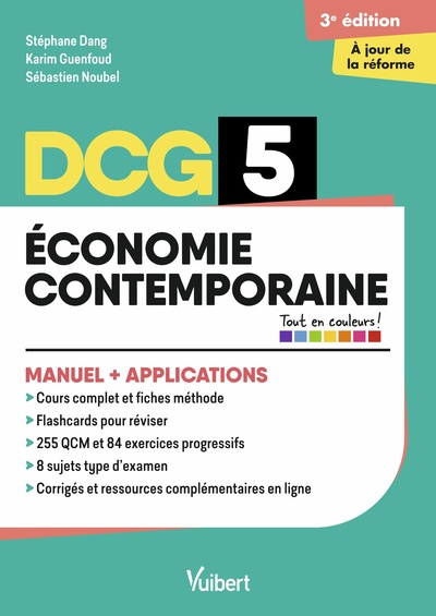 Picture of DCG 5 - Économie contemporaine : Manuel et Applications - Réforme 2026-2027