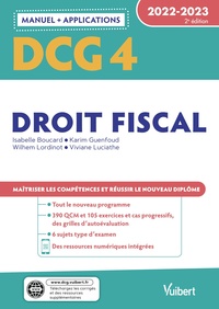 Image de DCG 4 - Droit fiscal : Manuel et Applications 2022-2023