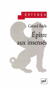 Image de Épîtres aux insensés