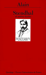 Picture of Stendhal et autres textes