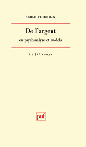Picture of De l'argent en psychanalyse et au-delà